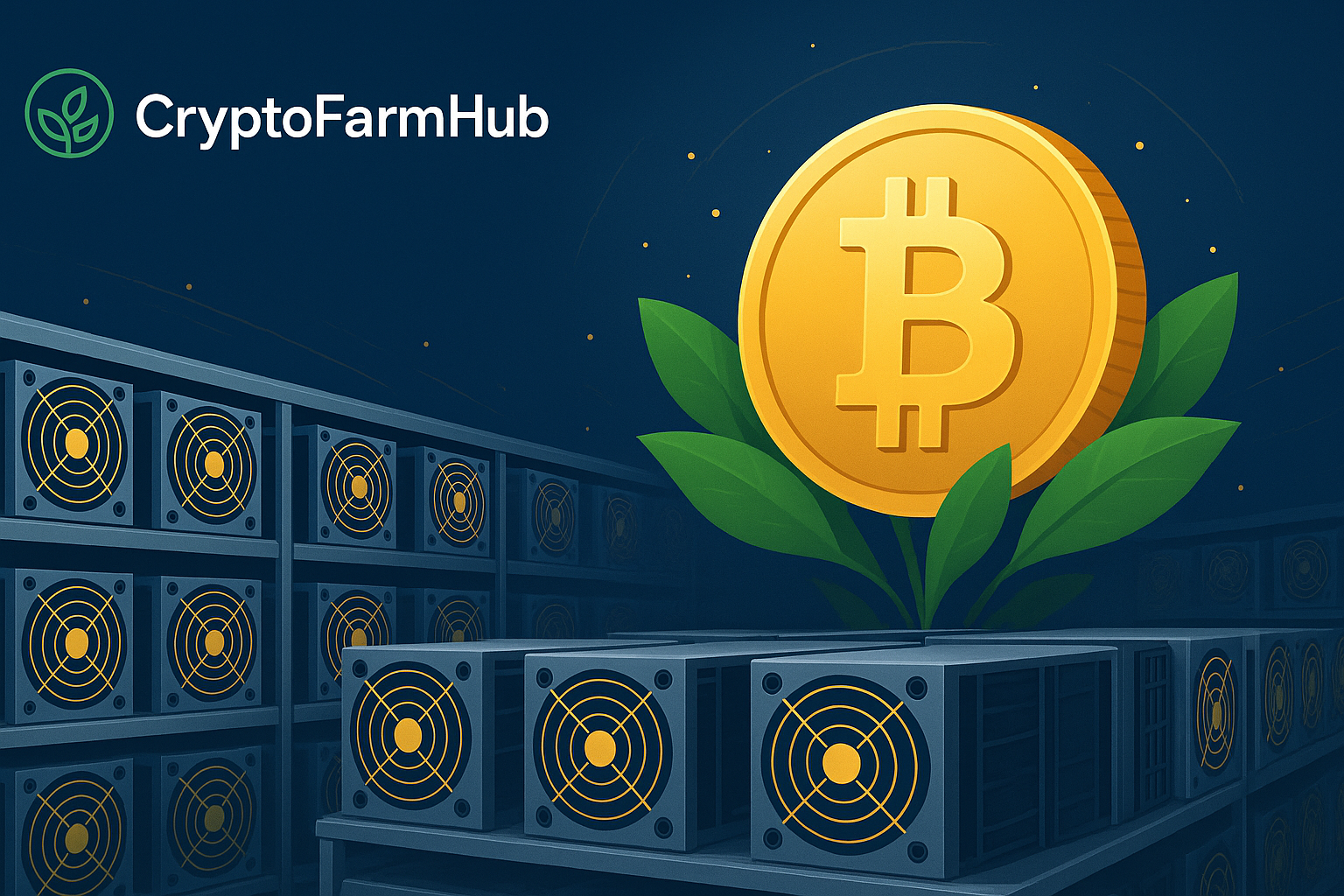 Bitcoin Mining with CryptoFarmHub - Easy and Profitable Investment